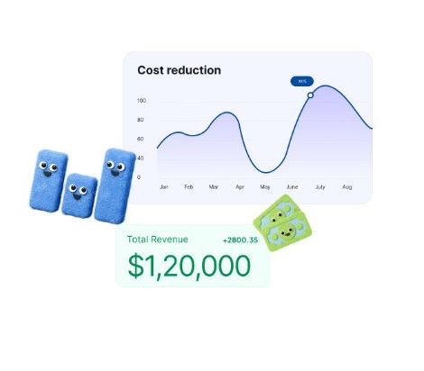 Revenue analytics illustration
